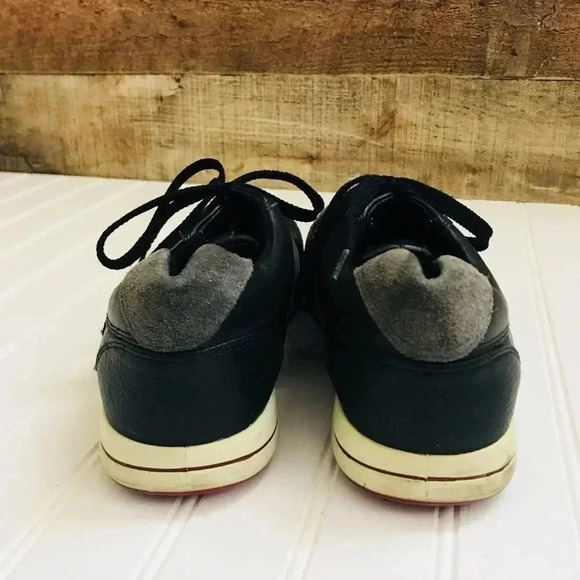 Ecco Mens Street Premiere Spikeless Gold Shoes - Picture 7 of 8